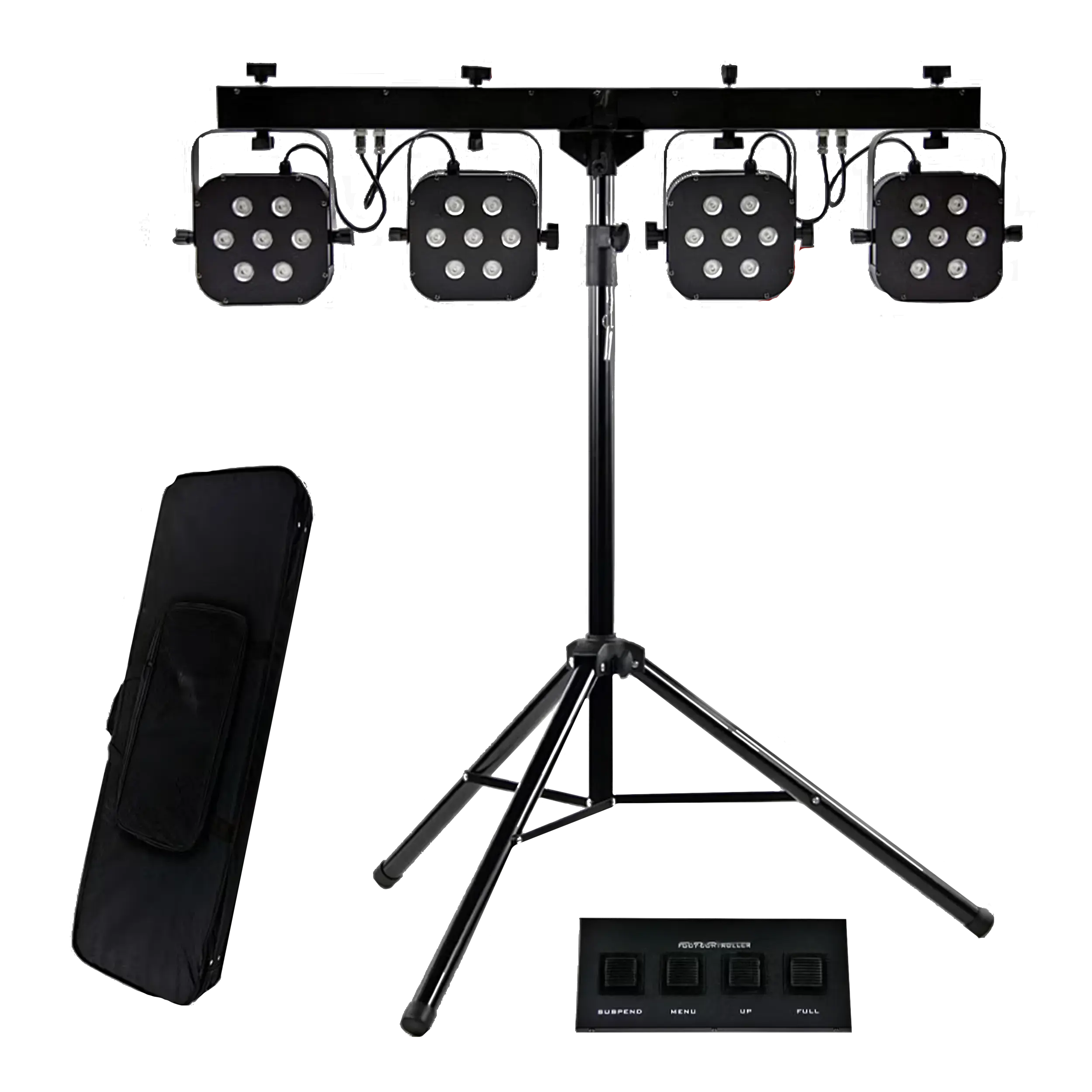 Lichtset met 4 led spots